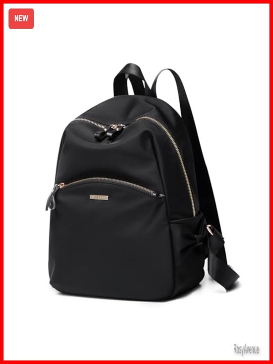 Women\'s Nylon Mini Laptop Backpack Purse Casual Travel Daypack with Pockets main image 3